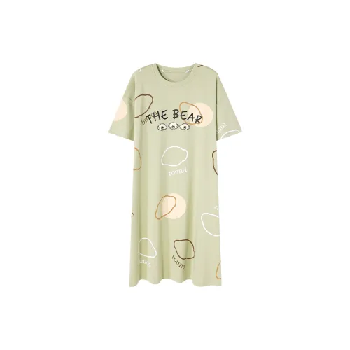 FENTENGCARE Nightgown Women's Green