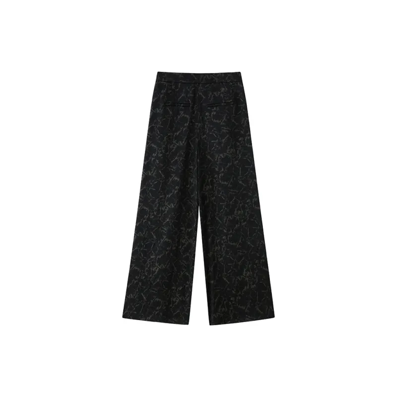 ZHOUMIAO Casual Pants Women's Black-1