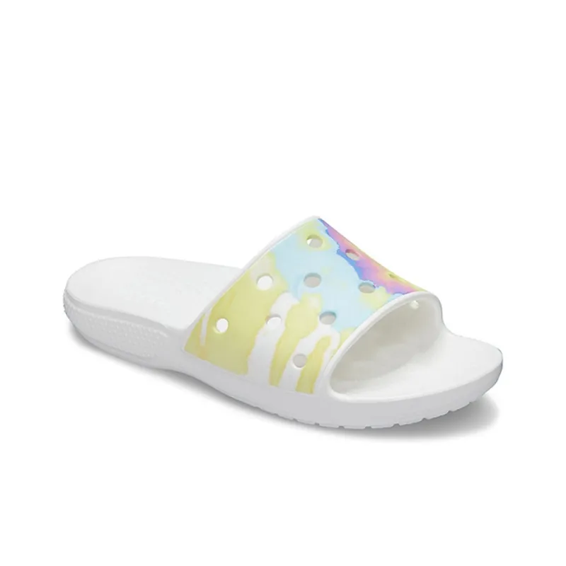 Crocs Classic Slippers 'Tie Dye'-1