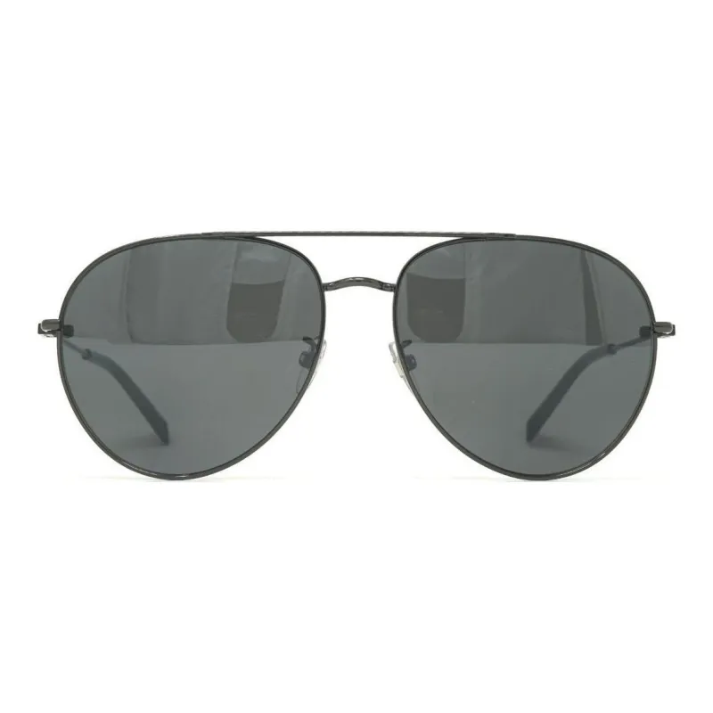 GIVENCHY Metal Aviator Sunglasses Women's Black-1