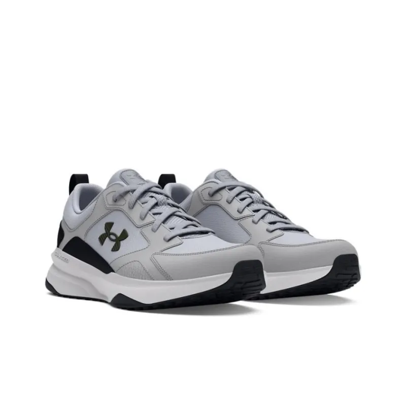 Under Armour Charged Edge Cushioning, Wear Resistant Low Top Training Shoes Men's Gray-2