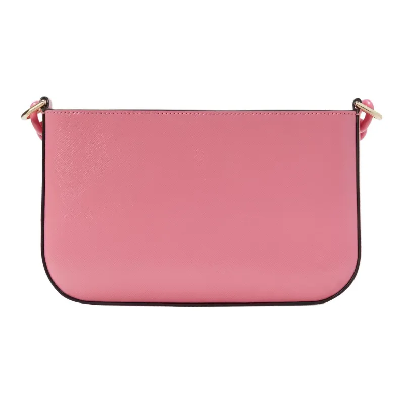 Kate Spade Saffiano Leather Wallet Purse Women's Blossom Pink Red-2
