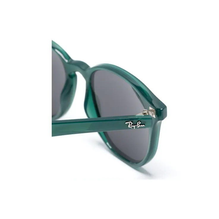RayBan Irregular Shape Sunglasses Kids' Green-2