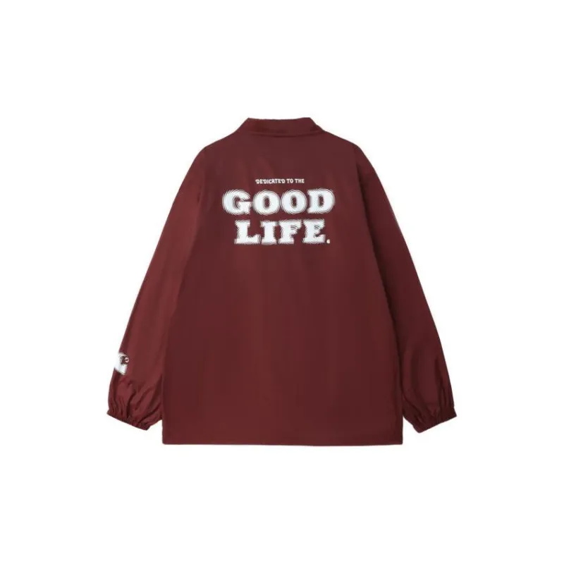 Carhartt WIP SS24 Jackets Coats Unisex Burgundy-1
