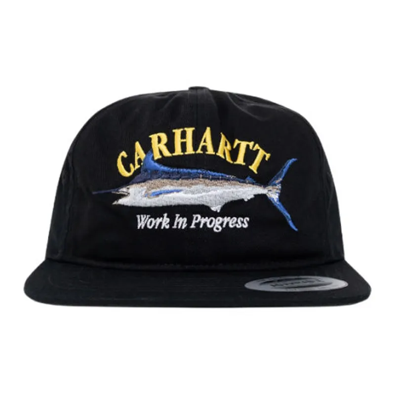 Carhartt Cotton Baseball Caps Unisex Black-0