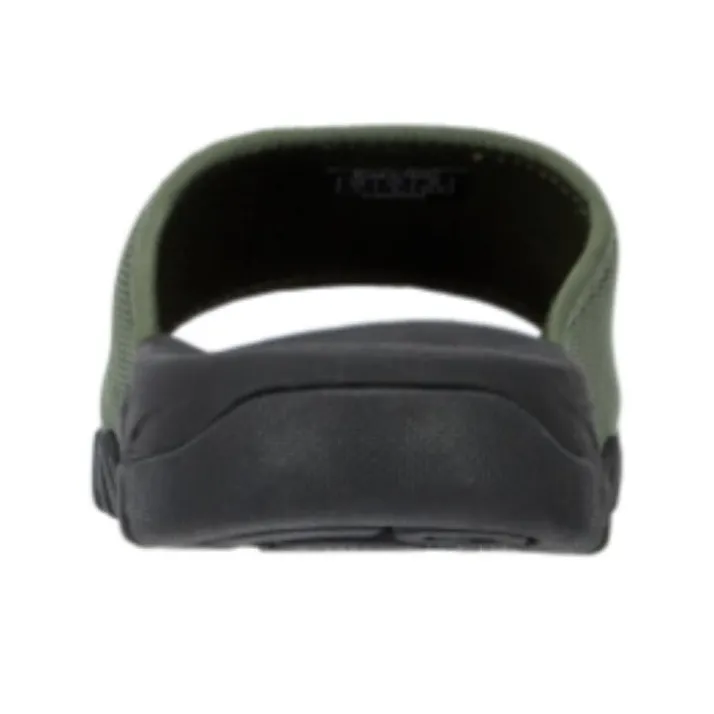 Mizuno Grip Slide Slide Slippers Unisex Black Green-2