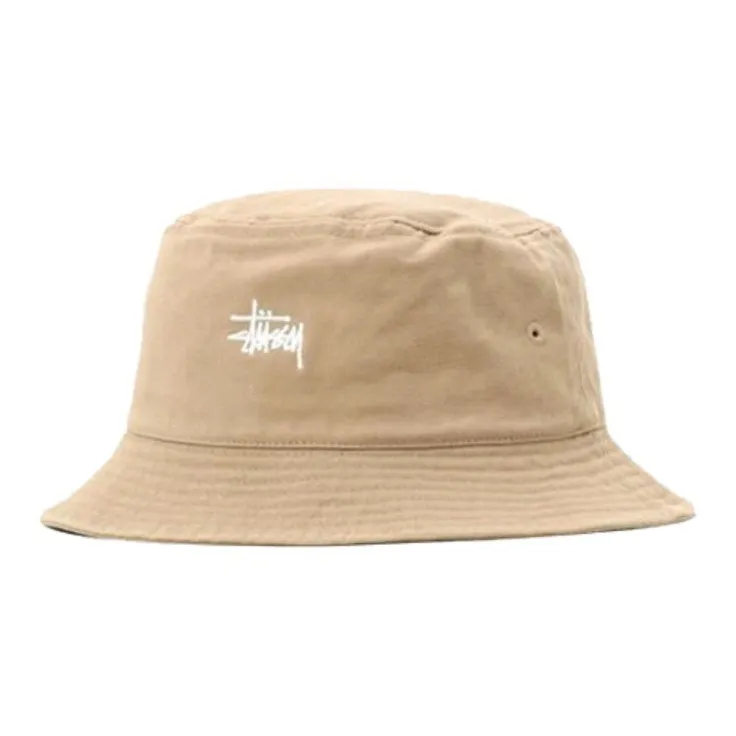 Stussy Cotton Bucket Hats Men's Black/Umber/Beige Blue/Orange-2