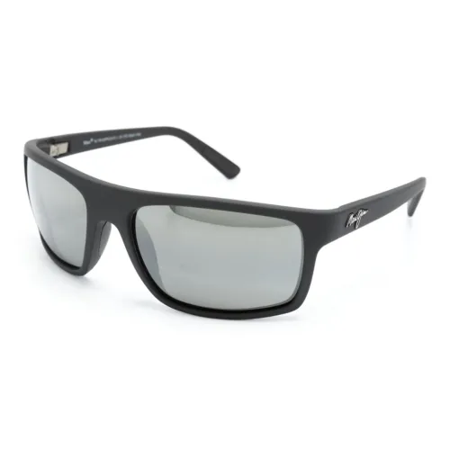 Maui Jim Metal Round Sunglasses Unisex Gold