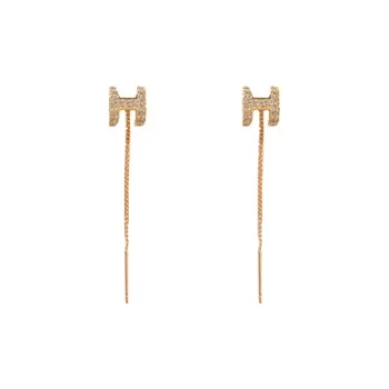 FEO Zircon Drop Earrings Women's