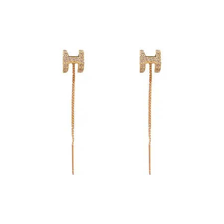 FEO Zircon Drop Earrings Women's-0