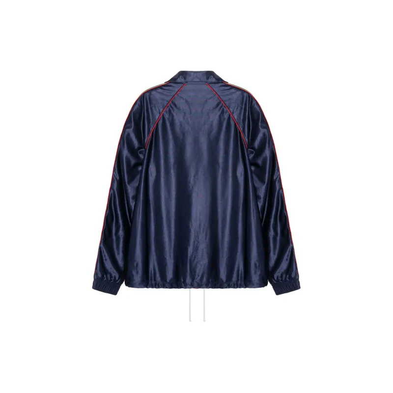 GUCCI Shiny Jersey Jacket With Web-1