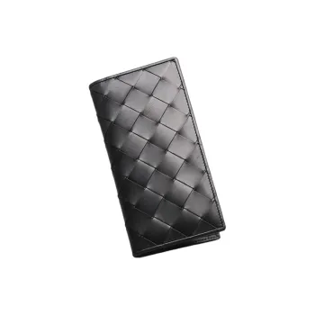 CMLZIUA Cow Leather Wallet Unisex Black