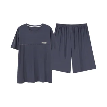 Follow The United States Pajama Set Men's Navy Blue