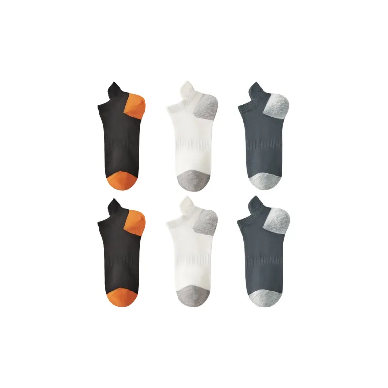 H YXIANG Ankle Socks Men's 6 Pack-4