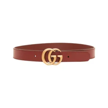 GUCCI GG buckle Leather Belt