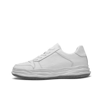 The Bull's House Low-Top Skateboard Shoes Unisex White