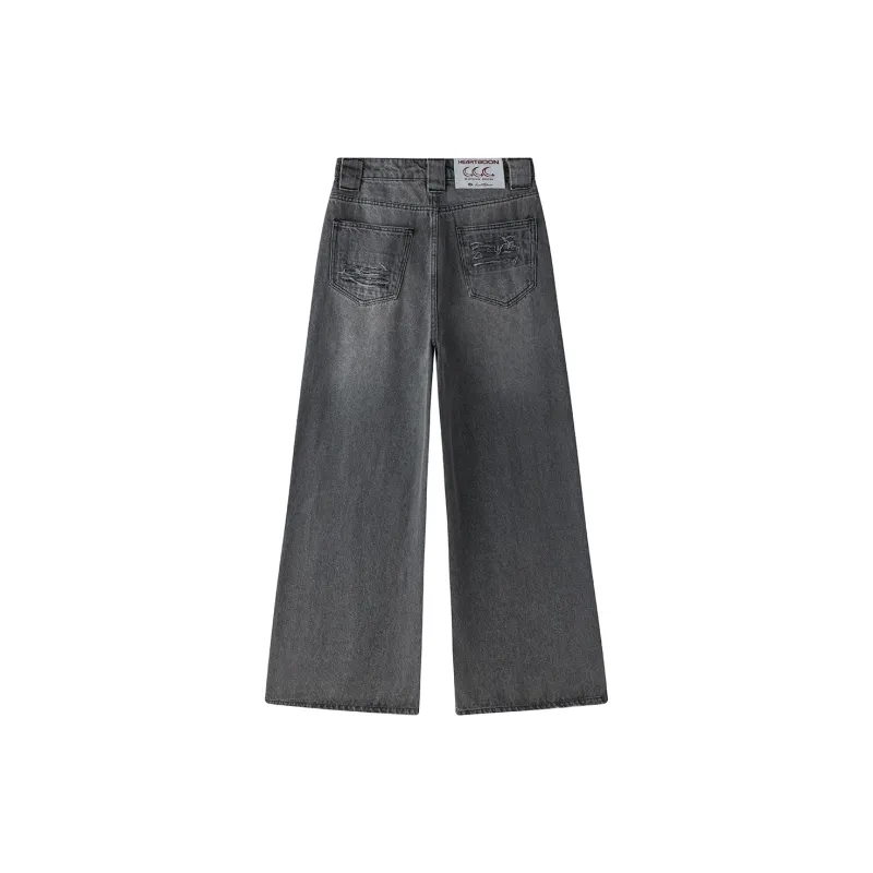 Heartboon Jeans Unisex Gray-1