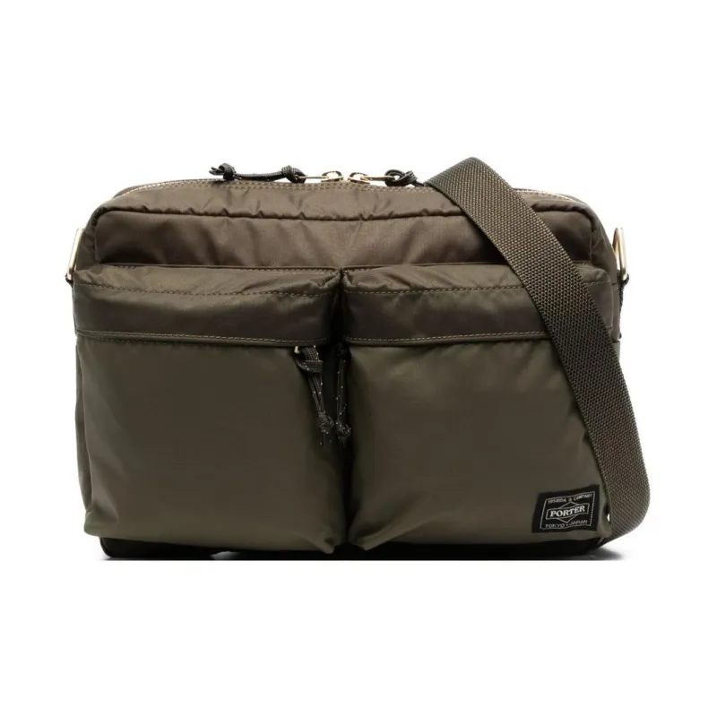 PORTER Logo patch Messenger Bag-0