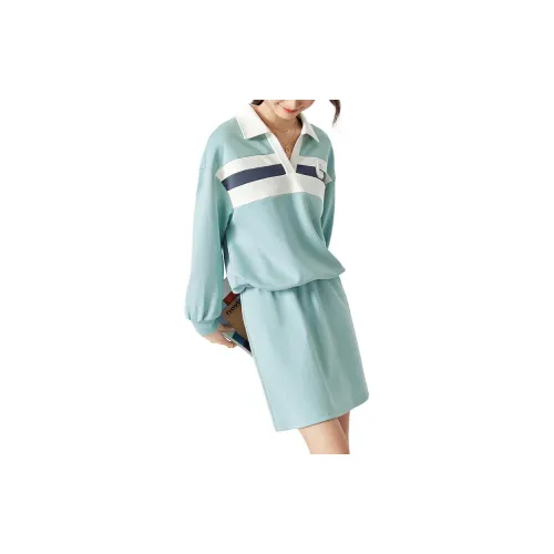 SENTUBILA Casual Suits Women's Blue/Green