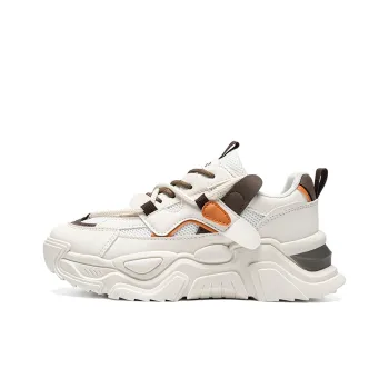 ZHR Wear Resistant Height Increasing Low Top Chunky Sneakers Women's