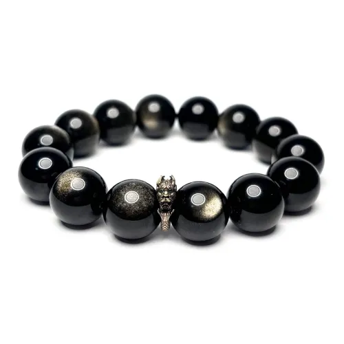 MOUNTAINS AND MANS Obsidian Bracelets Men's