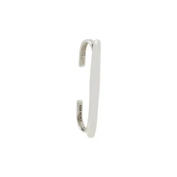 Alexander McQueen Brass Clip On Earrings Unisex