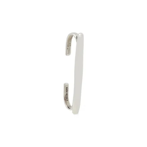 Alexander McQueen Brass Clip-On Earrings Unisex
