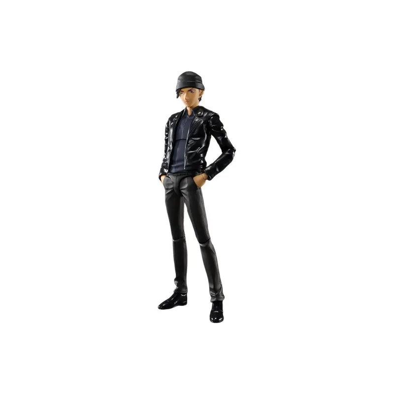 BANDAI Shuichi Akai S.h.figuarts Detective Conan Case Closed Action Figures-0