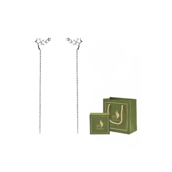 SENDME Drop Earrings Women's Silver