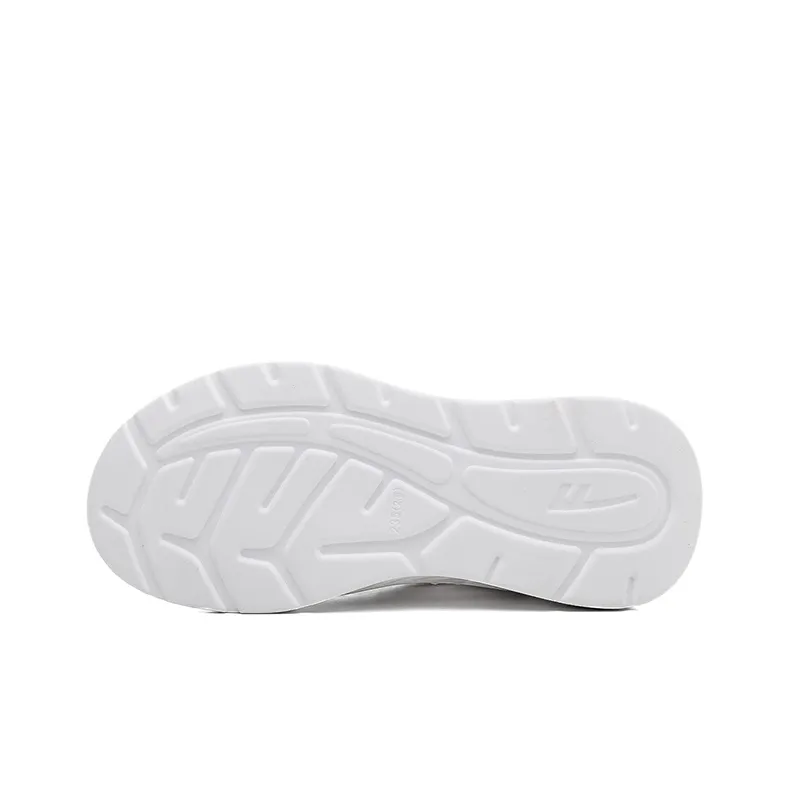 Warrior Wear-Resistant Lightweight Height Increasing Low-Top Running Shoes Women's White Purple-5