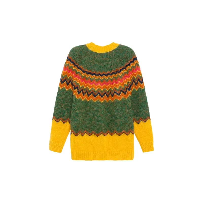 GUCCI X The North Face Sweater Yellow/Green-1