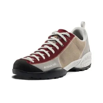 SCARPA Mojito Galaxy Cushioning Wear-Resistant Low-Top Hiking Trekking Shoes Unisex Red Brown