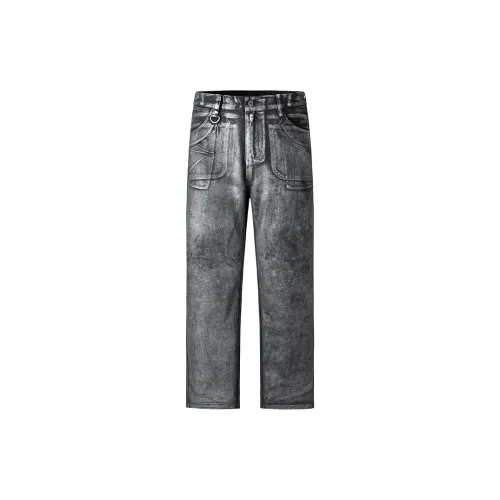 Zanzas Jeans Men Silver Black