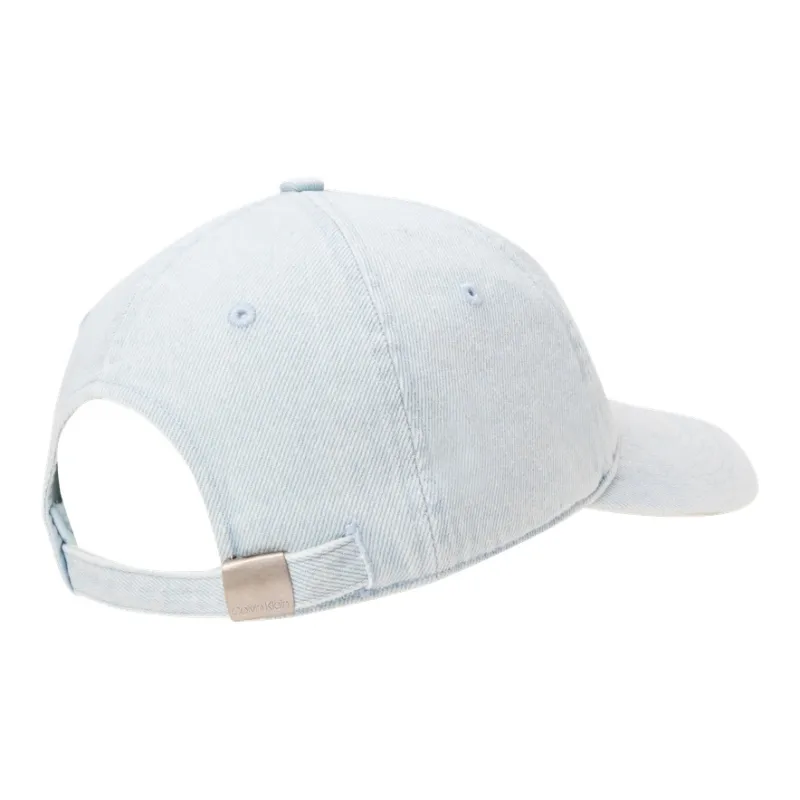 CALVIN KLEIN Cotton Baseball Caps Unisex Denim Light Blue-2