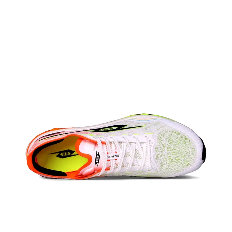 TANSHEZHE Dark Horse 3.0 Running Shoes Unisex Low Top Orange/Green/Yellow-2