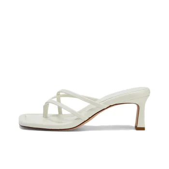 CHARLES&KEITH Stylish Sandal 7cm Women's White