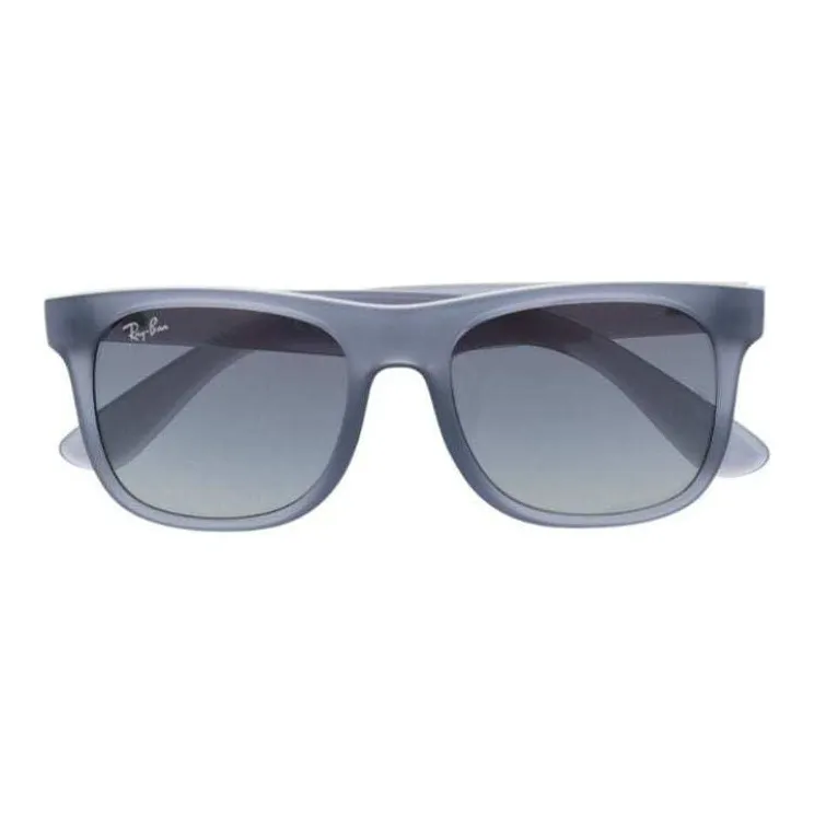 RayBan Acetate Acetate Rectangular Sunglasses Kids' Blue-1