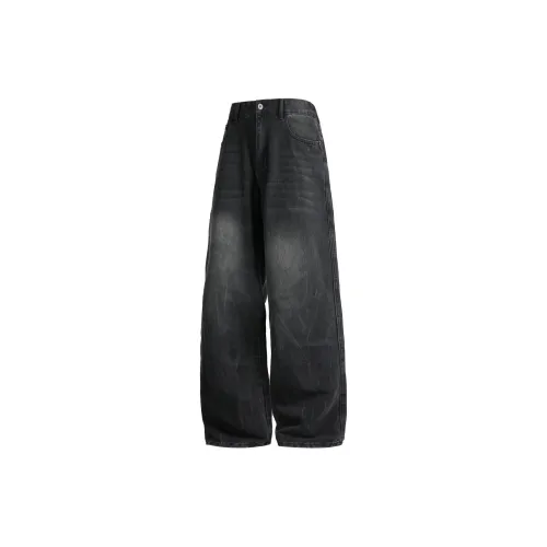 GROGNAK Jeans Unisex Black Gray