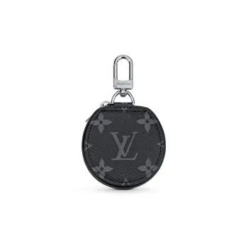 LOUIS VUITTON Wireless Earphones Case Horizon Monogram Eclipse