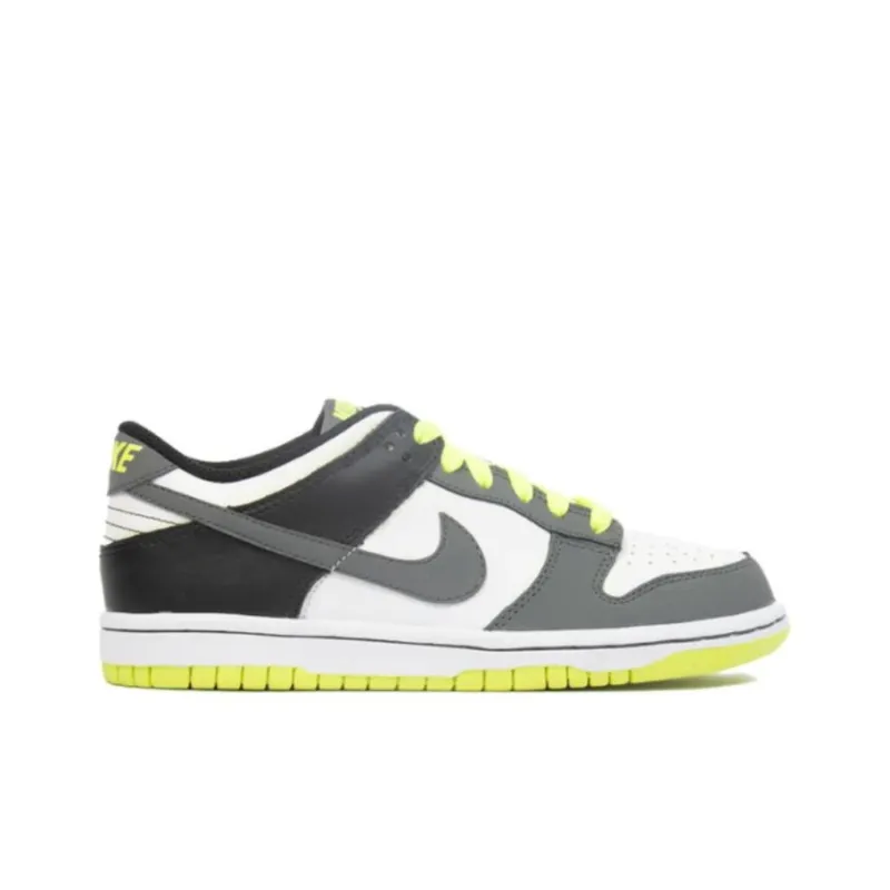 Nike Dunk Low Black Grey Volt GS-1