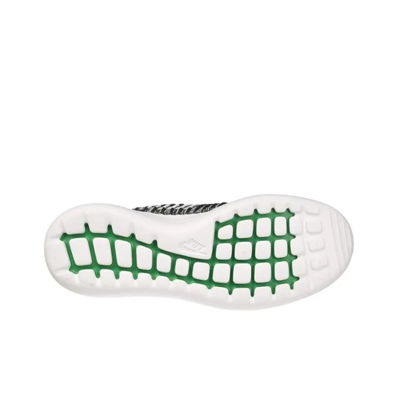 Nike Roshe Two Flyknit Wolf Grey/White/Stadium Green-4