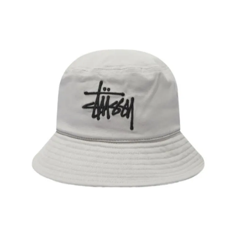 Stussy Brushed Big Basic Bucket Hat-0