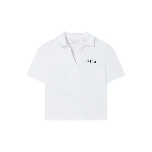 FILA Polo Shirts Women's Standard White