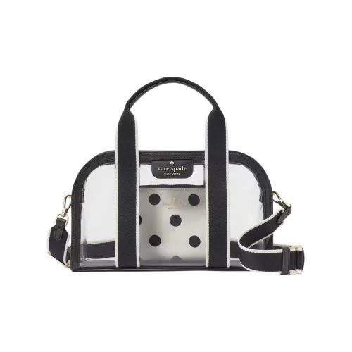 Kate Spade PVC Handbag Shoulder Bag Crossbody Bag Women's Black Multicolor