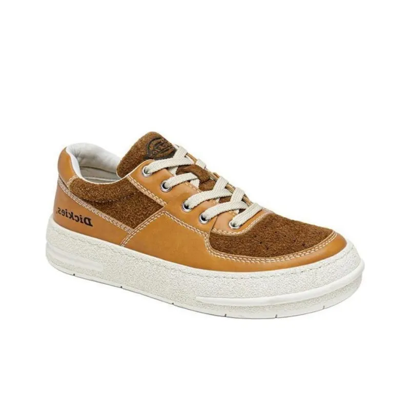 Dickies Cushioning Wear-Resistant Low-Top Skateboard Shoes Men's Yellow Brown-1