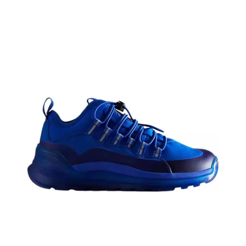 HUNTER Shock Absorbers With Slip Resistant Features Low Top Hiking Shoes Men's Blue-1