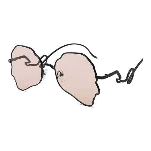Lanza Irregular Shape Sunglasses With Polarized Lenses Unisex