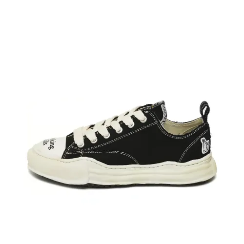 Fr2 X MIHARA YASUHIRO Skateboard Shoes Unisex Low-Top Black/White