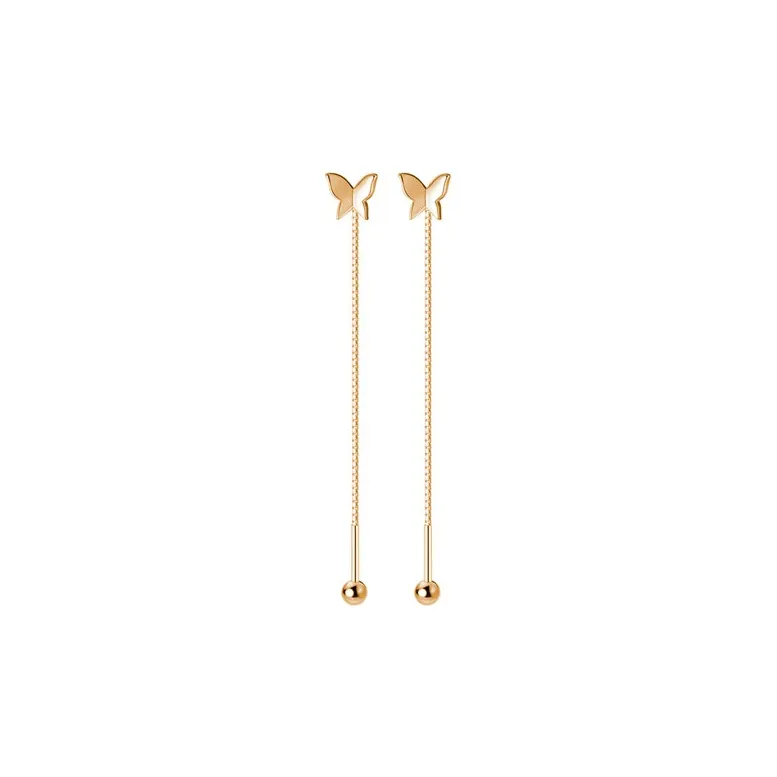 CHIC ZONE 925 Sterling Silver Drop Earrings Women's-0