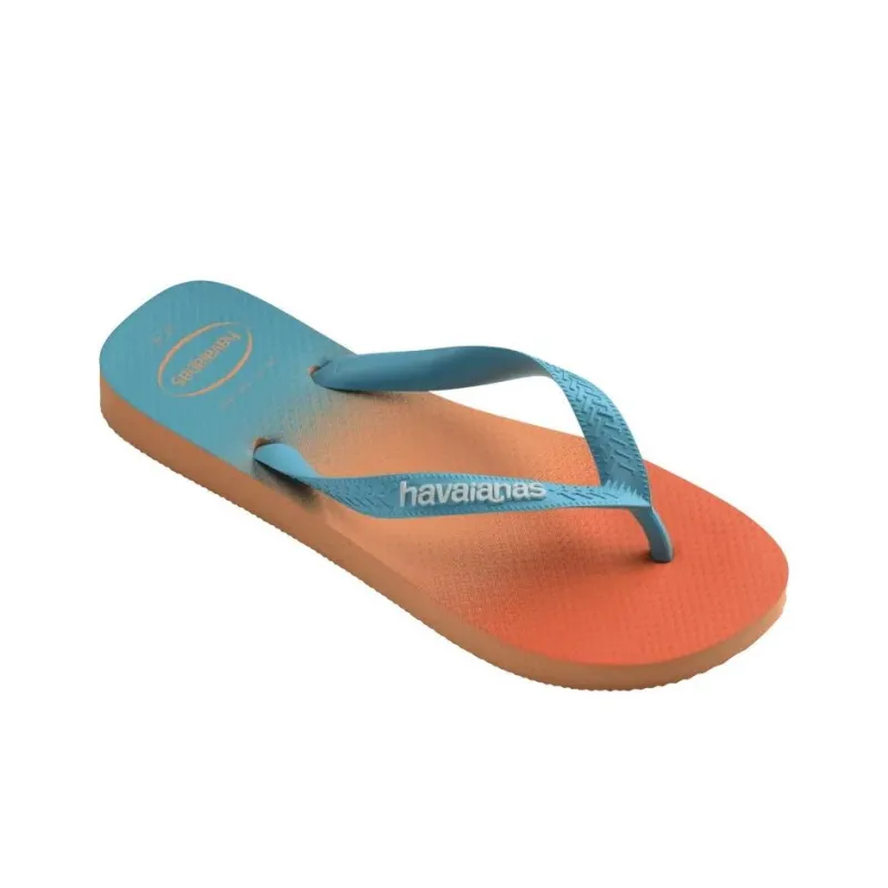 Havaianas Top Fashion Quick Dry Flip Flops Women's Orange Blue-1